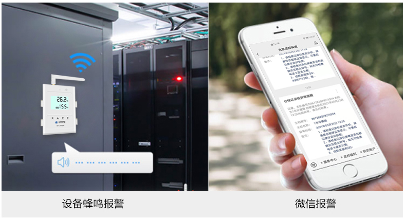 食品溫濕度監測系統